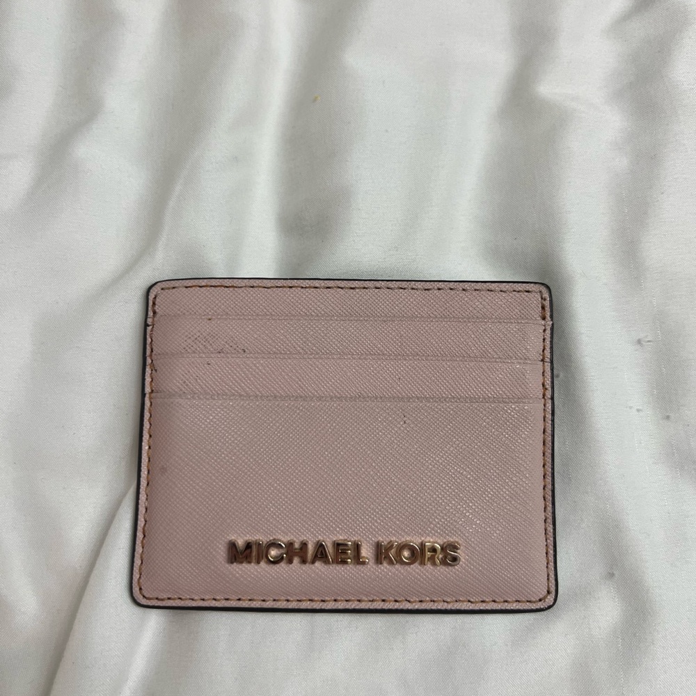 Michael Kors Pink Card Holder